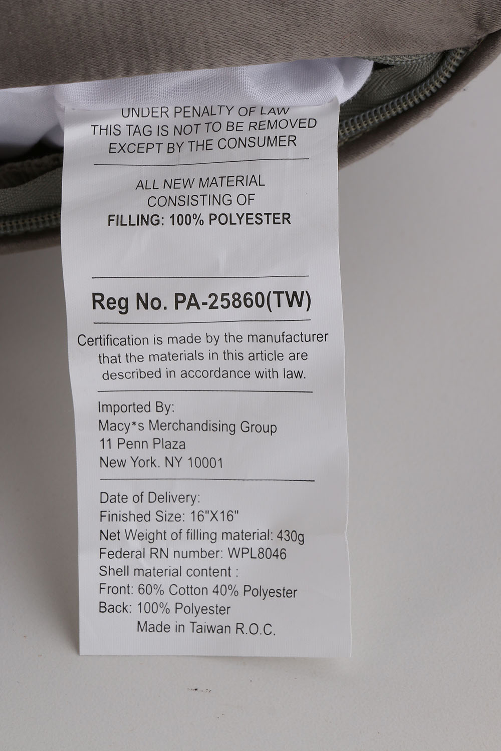 Hotel Collection Silver-Gray King Sized Bedding Set