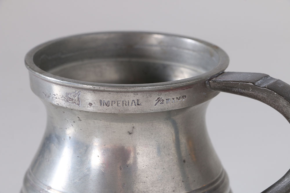 Wallace "Baroque" Silver Plate Butter Dish and Assorted Metal Tableware