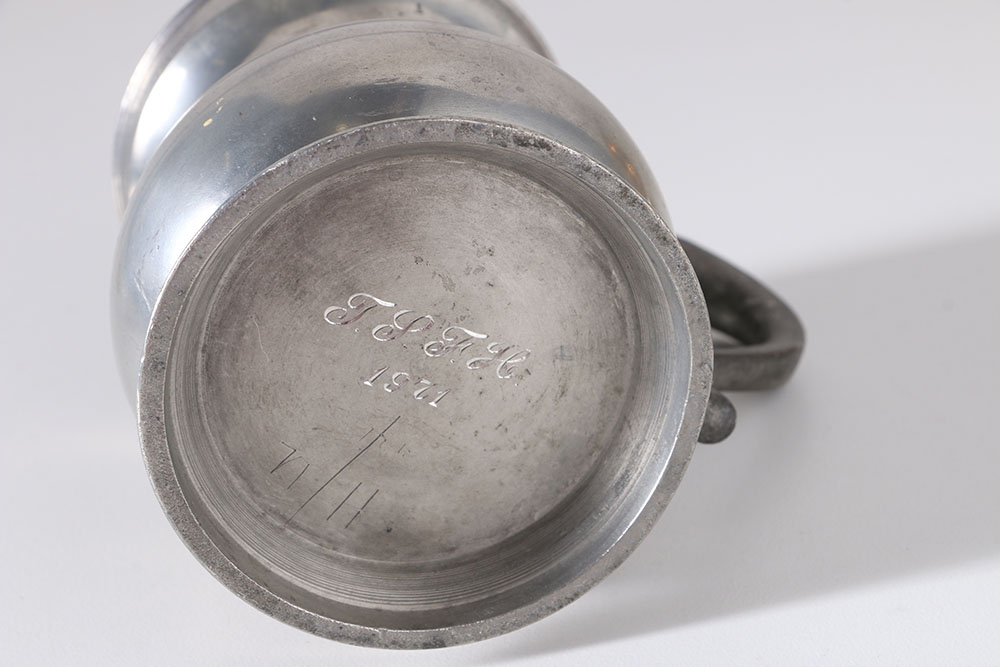 Wallace "Baroque" Silver Plate Butter Dish and Assorted Metal Tableware