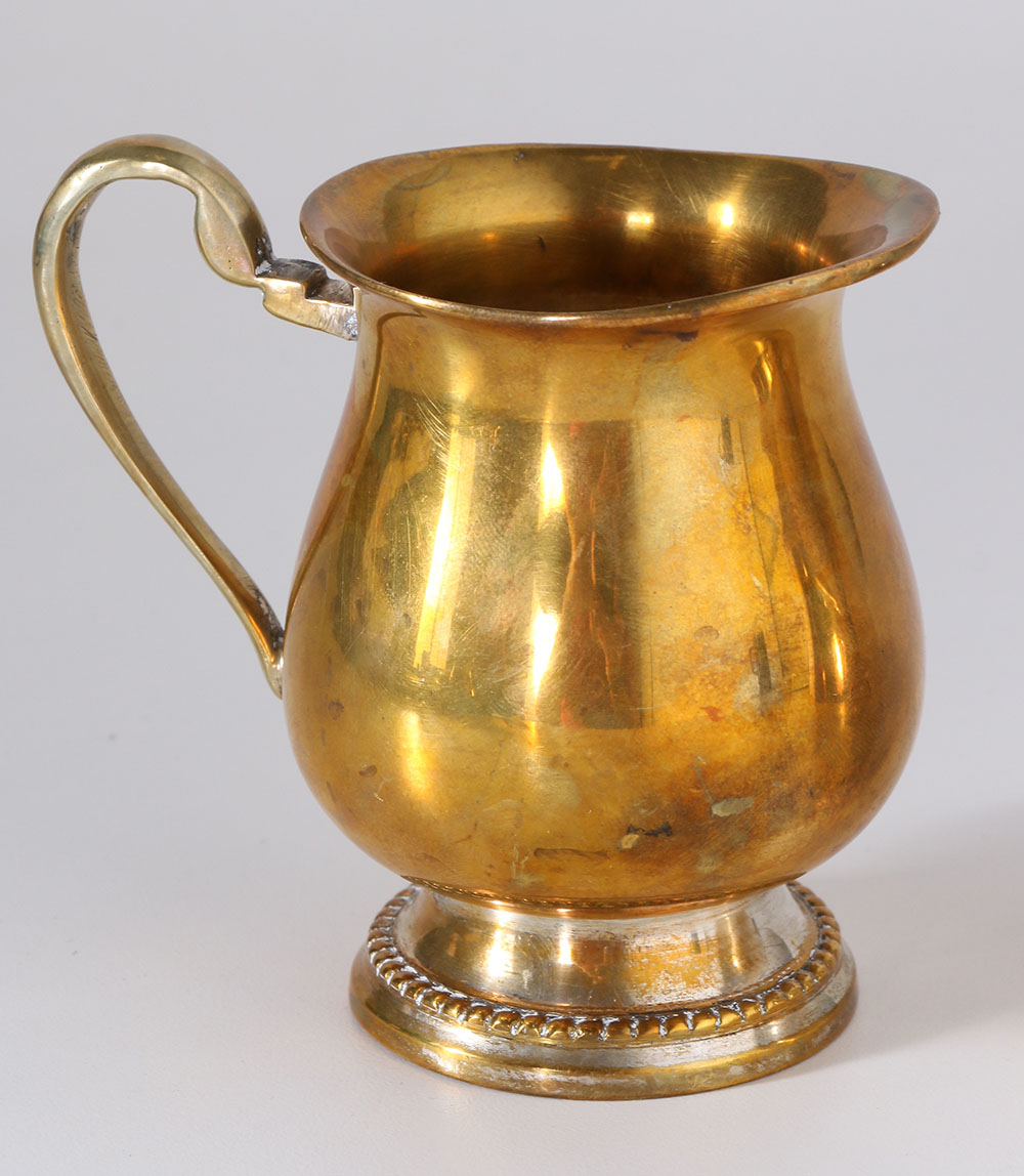 Wallace "Baroque" Silver Plate Butter Dish and Assorted Metal Tableware