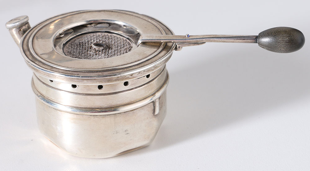 1914 Gorham "Plymouth" Sterling Warming Stand and Other Weighted Sterling