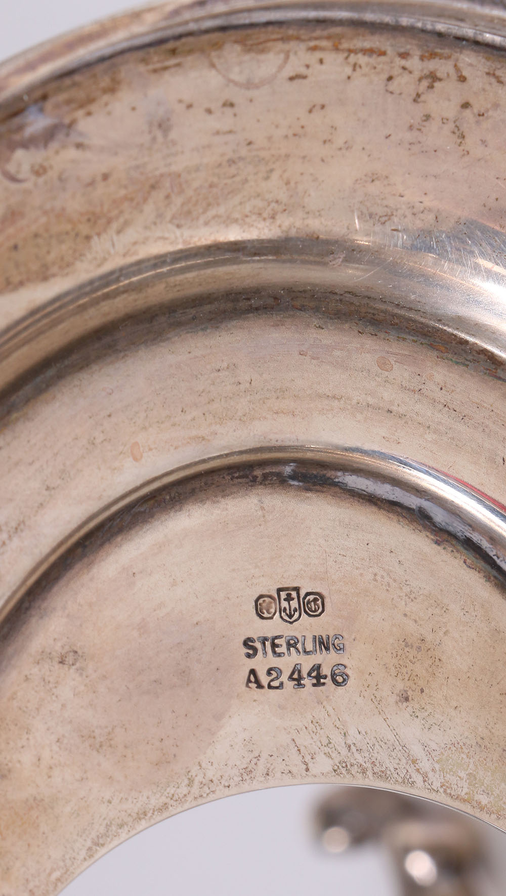 1914 Gorham "Plymouth" Sterling Warming Stand and Other Weighted Sterling