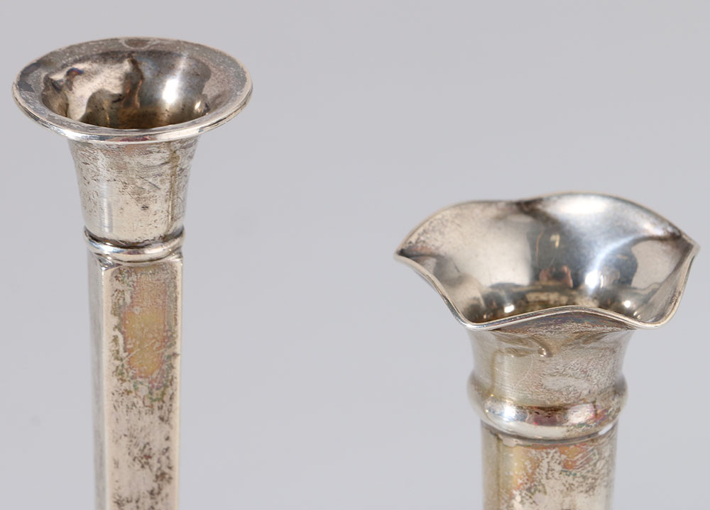 1914 Gorham "Plymouth" Sterling Warming Stand and Other Weighted Sterling