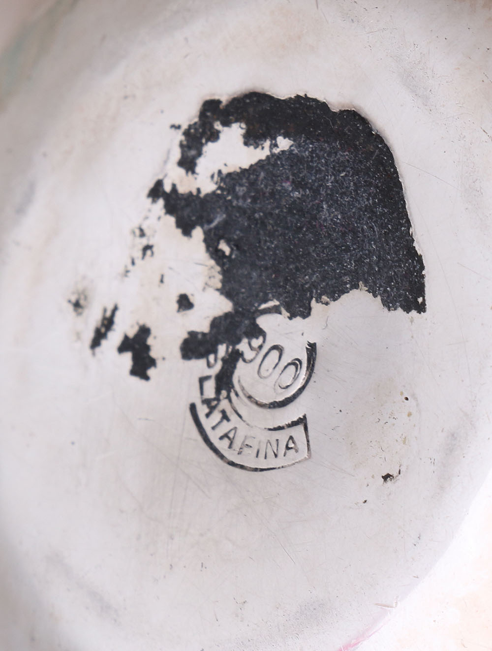 900 Silver Diminutive Vase from Central or South America