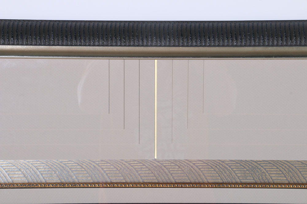 Barbour Mixed Media Works on Paper "Empire I" and "Empire II"