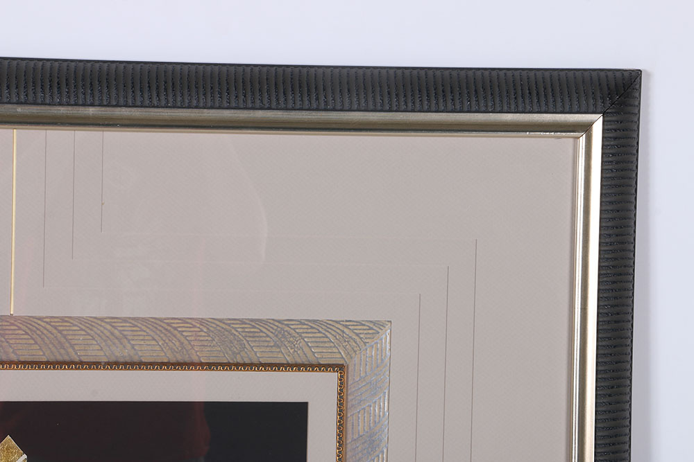 Barbour Mixed Media Works on Paper "Empire I" and "Empire II"