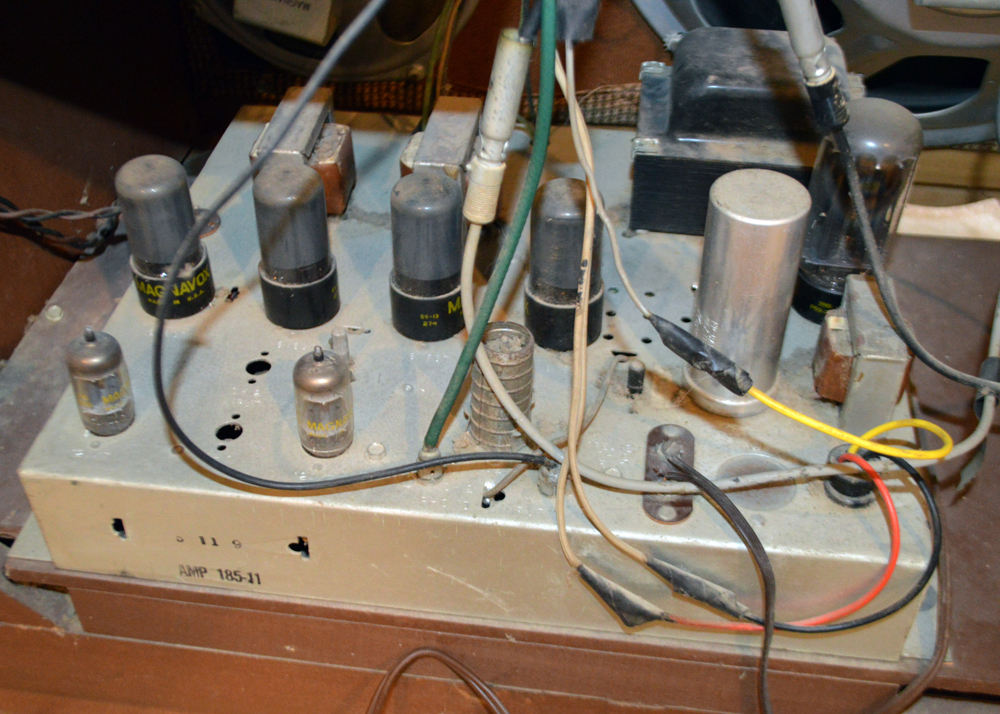 1950s Magnavox Stereo Phonograph Speaker Cabinets