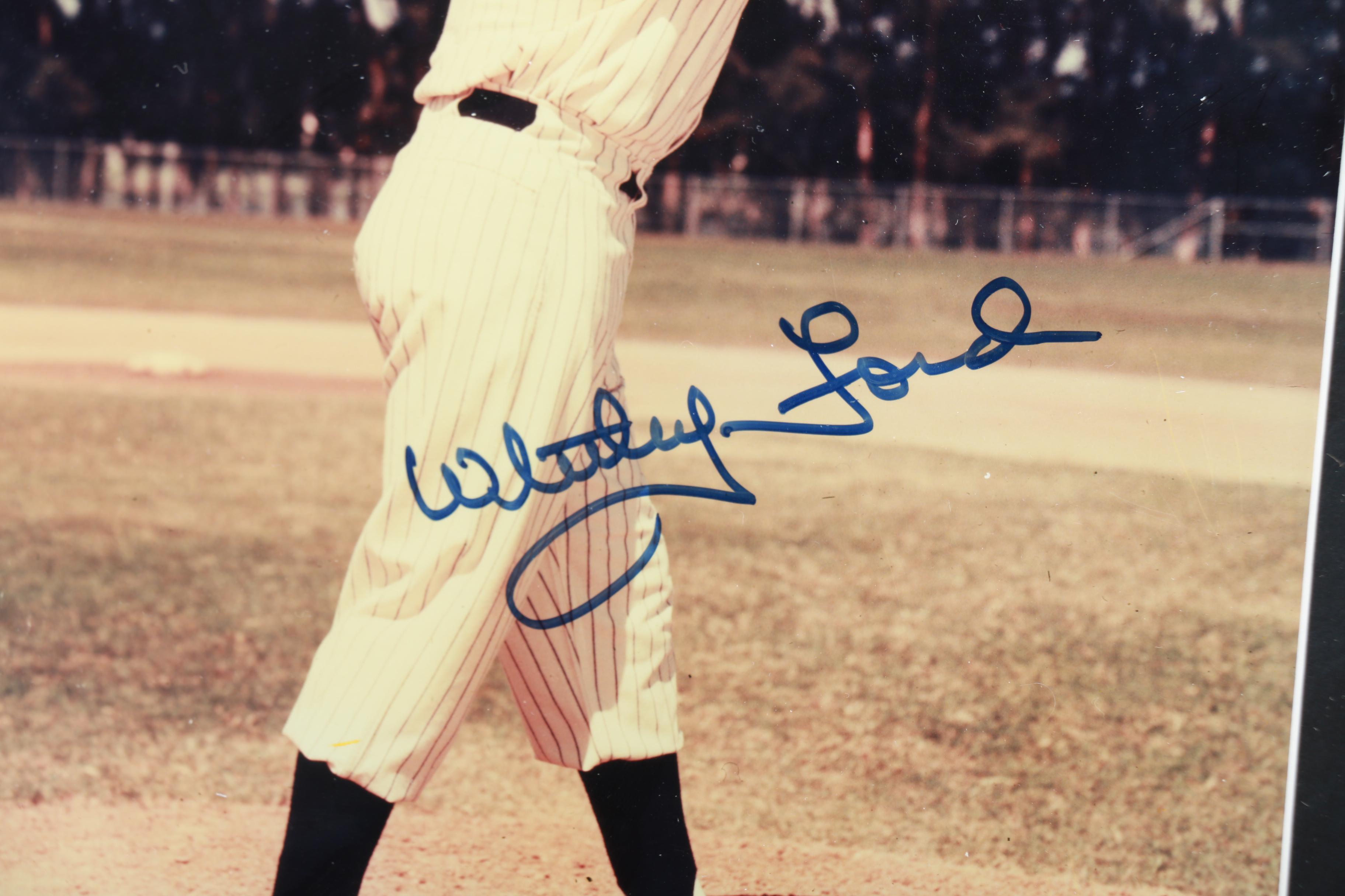 Autographed Photograph of Whitey Ford
