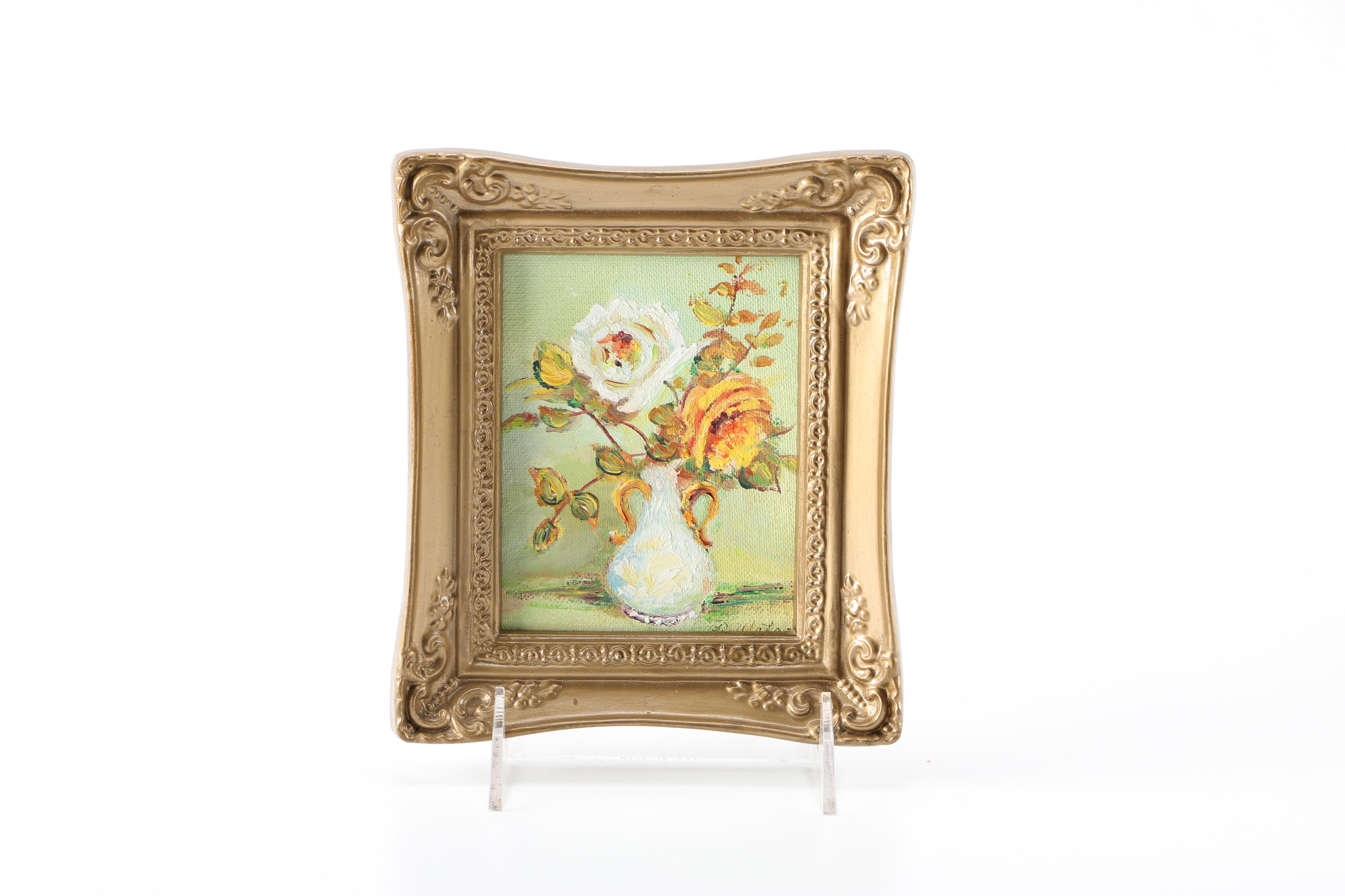 Doris Watson Signed Original Miniature Oil on Canvas Collection