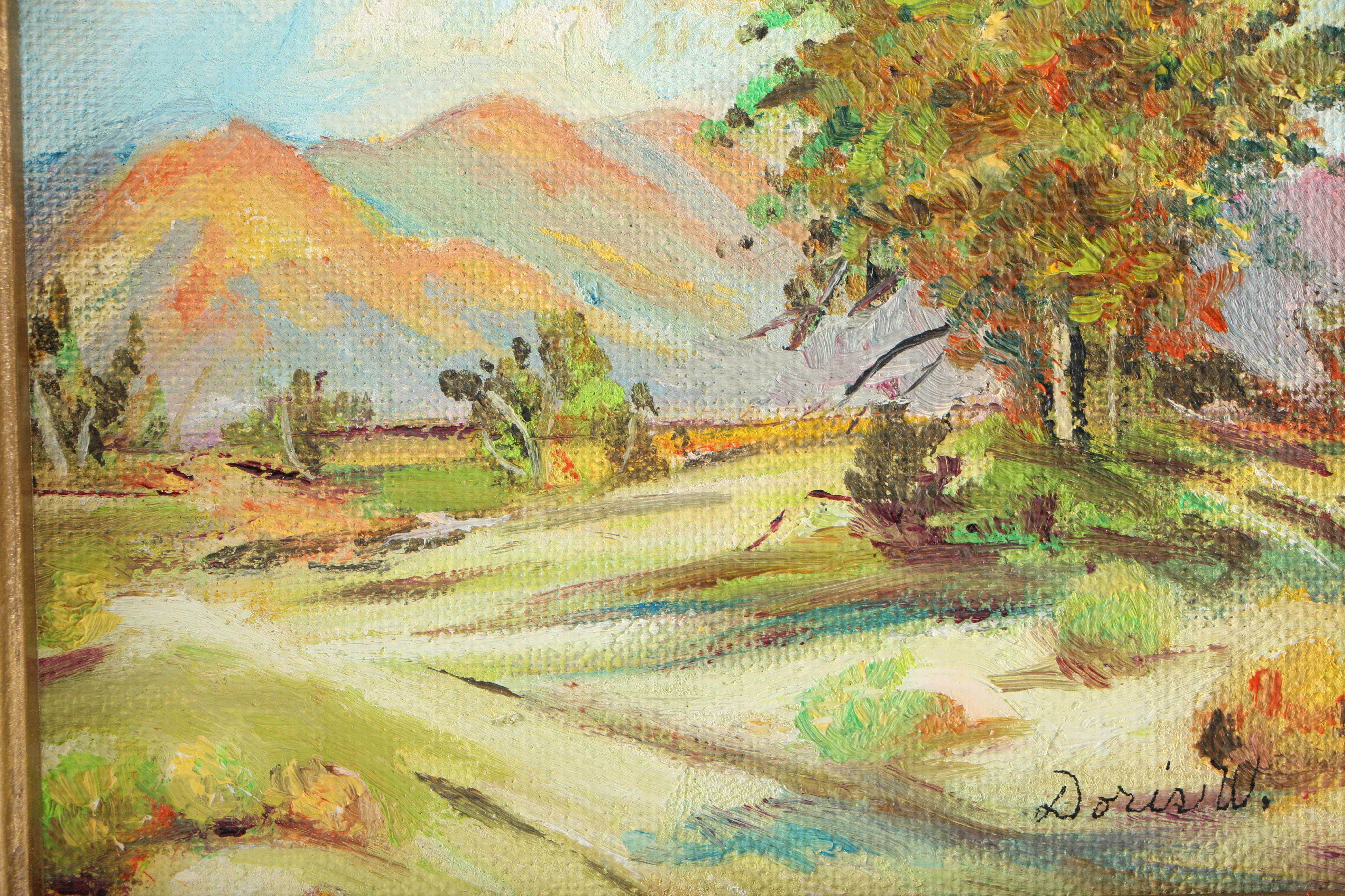 Doris Watson Signed Original Miniature Oil on Canvas Collection