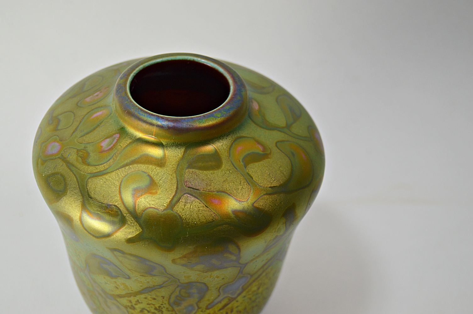 Art Nouveau Weller Sicard Art Pottery Vase