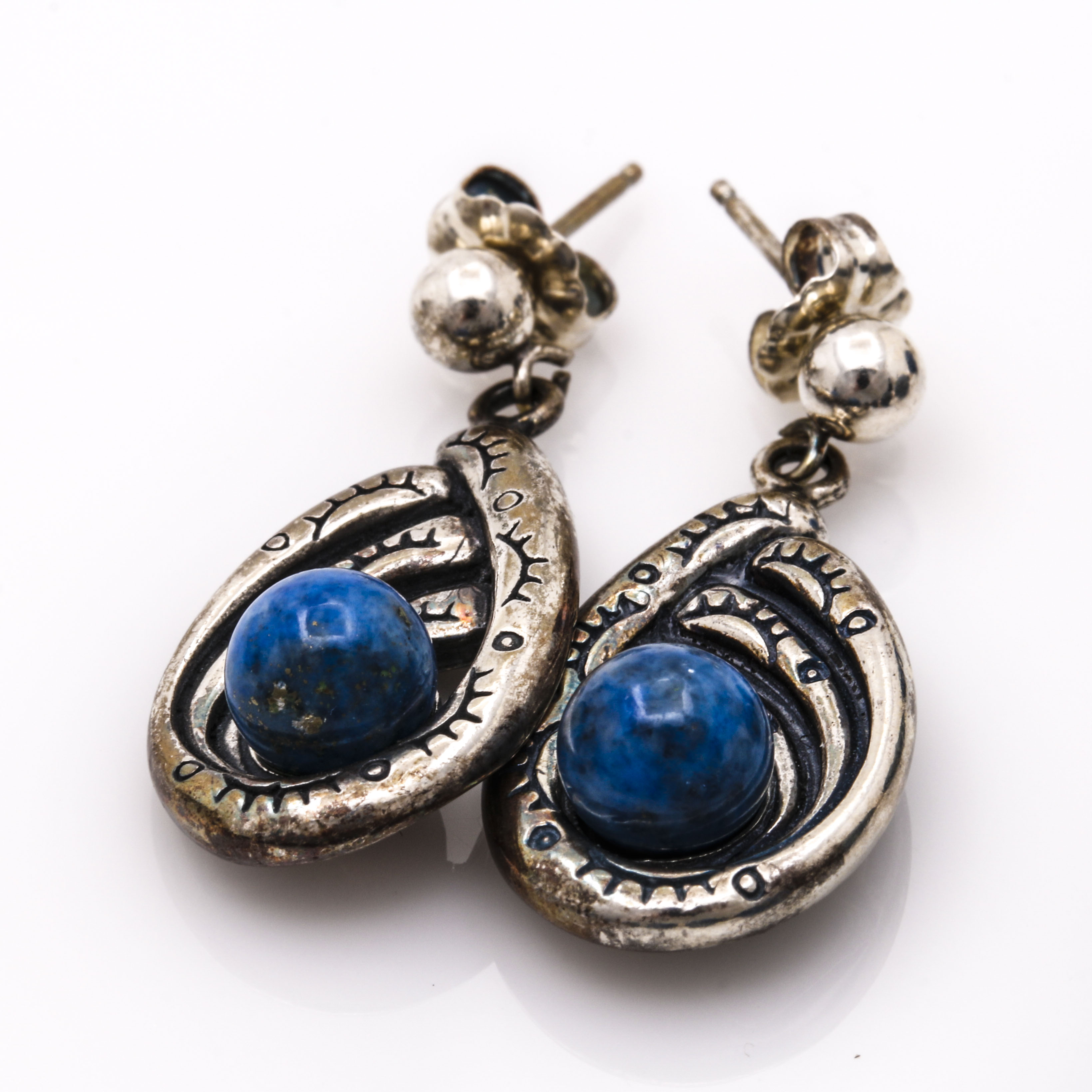 Sterling Silver Lapis Lazuli and Labradorite Jewelry