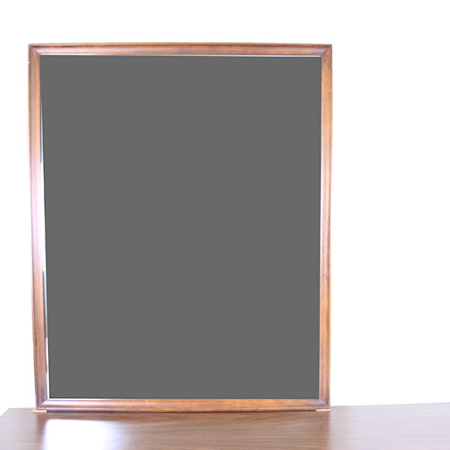 Mid Century Modern Dresser and Mirror by Johnson/Carper