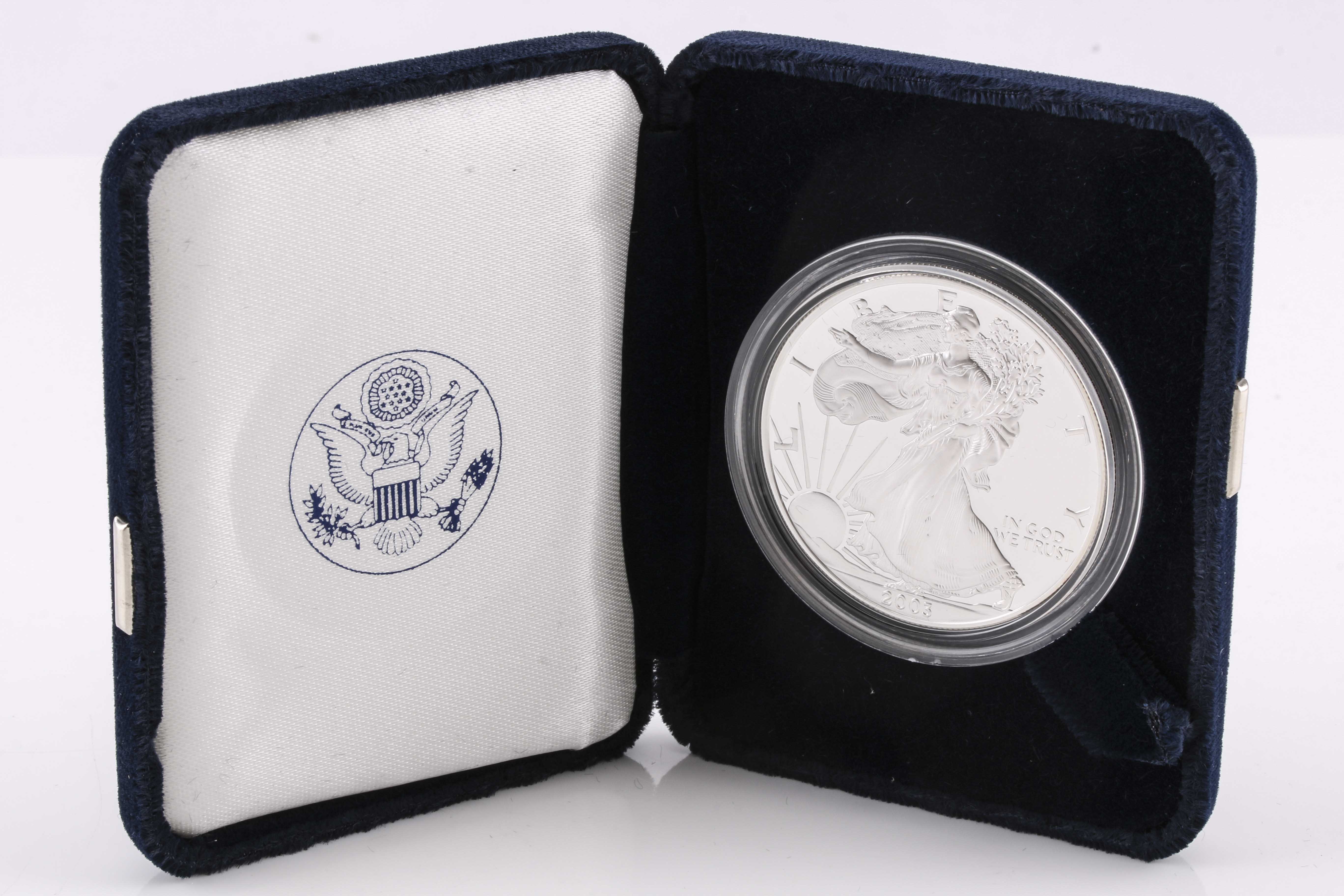 2003 Silver Proof American Eagle One Dollar Coin