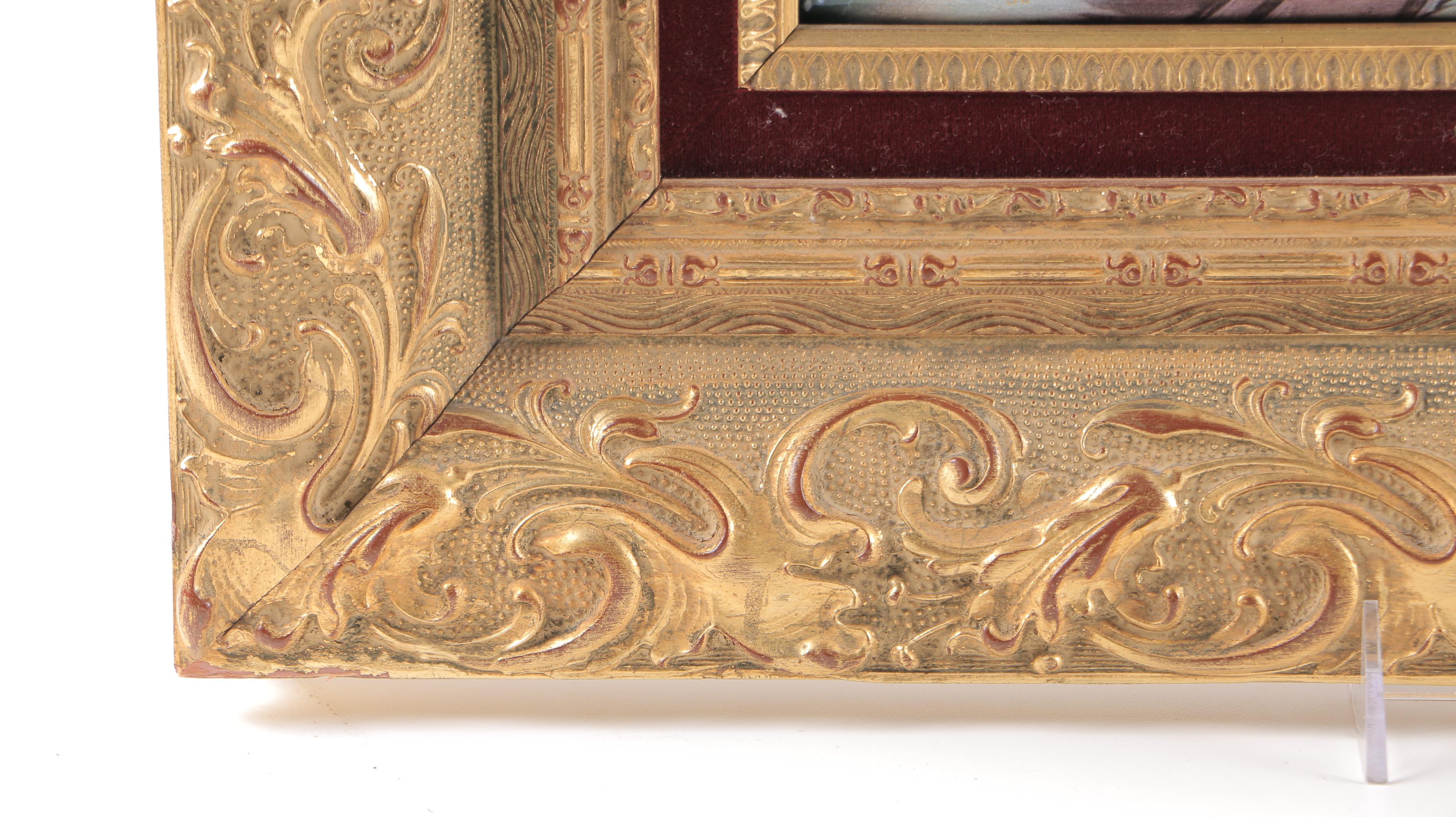 Bétourné Limoges J.P. Loup Limited Edition Enamel on Copper "The Village in Winter"