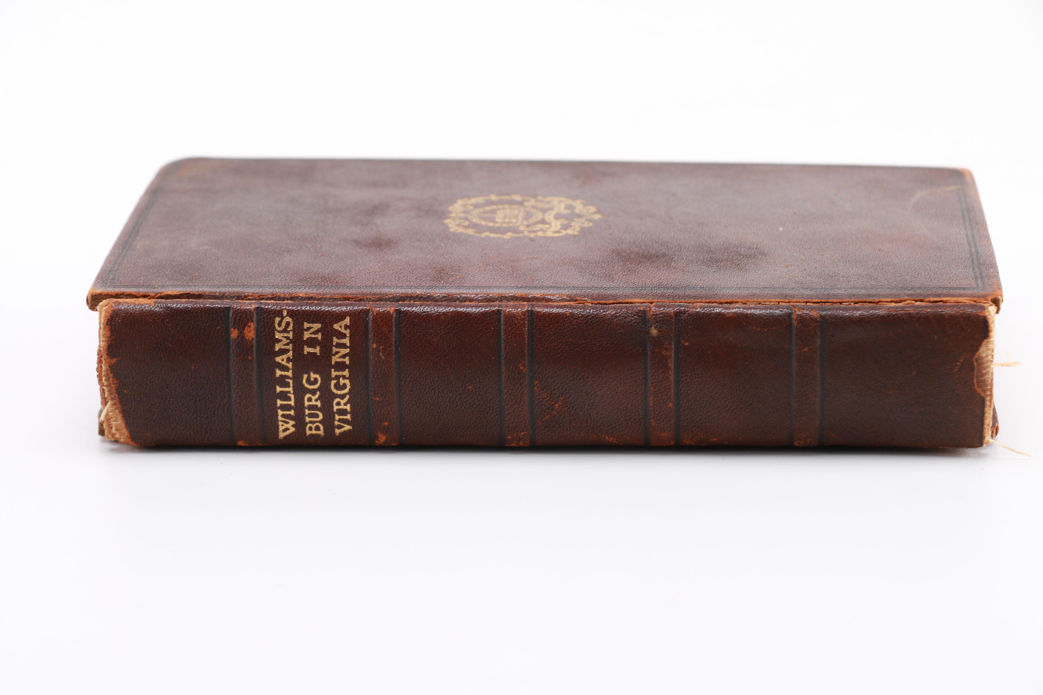 "Williamsburg In Virginia" by R.G, Gent