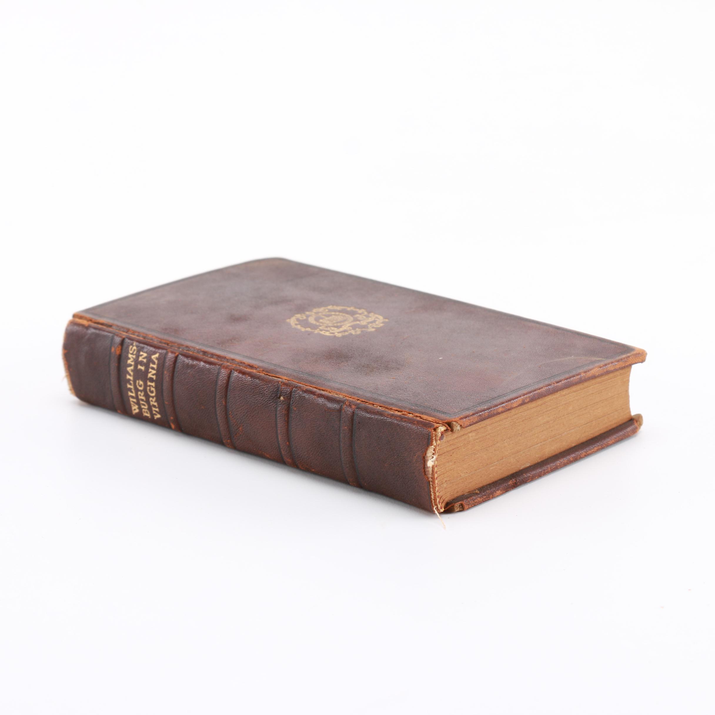 "Williamsburg In Virginia" by R.G, Gent