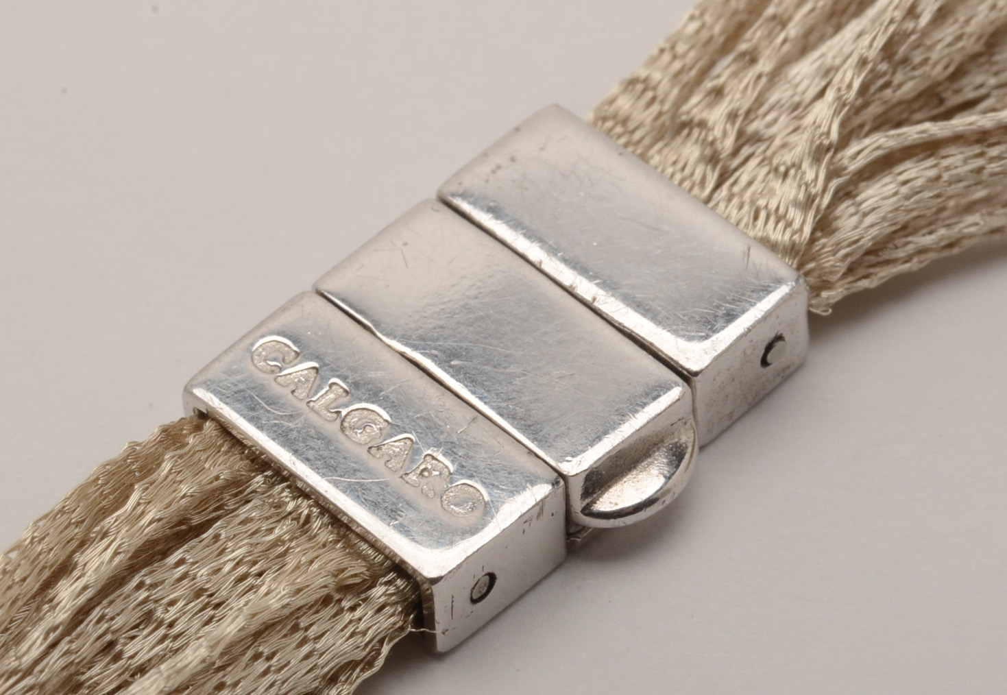 Calgaro Multiple-Strand Sterling Silver Cross Necklace