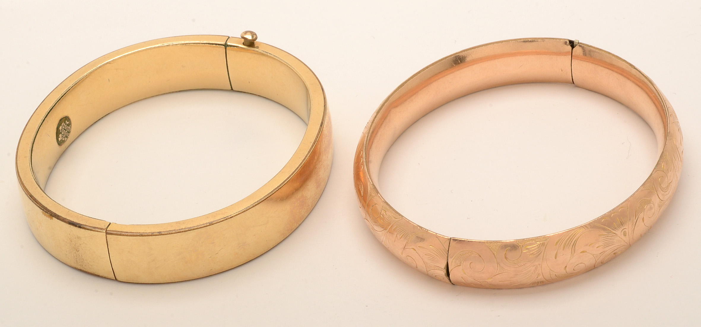 Gold Filled Bangles, Locket and Pins