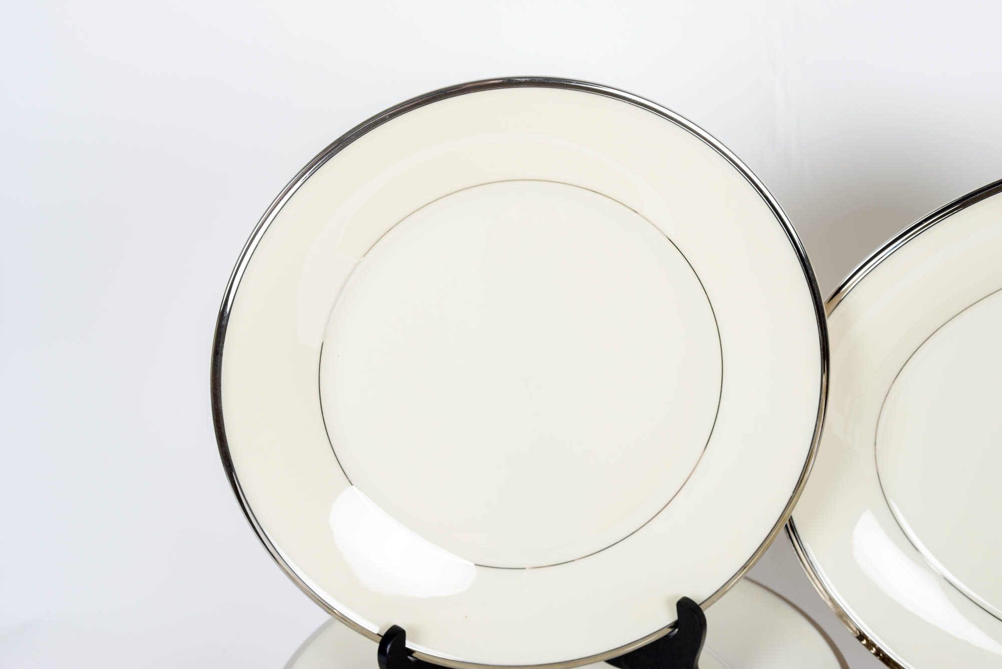 37 Piece Collection of Lenox "Solitaire" China Tableware