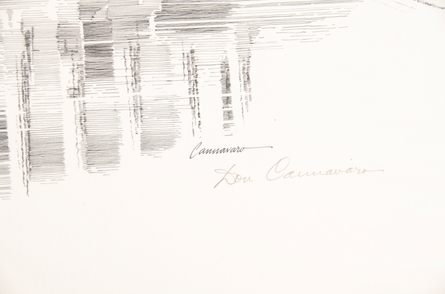 Signed Don Cannavaro Washington D.C. Landmark Prints