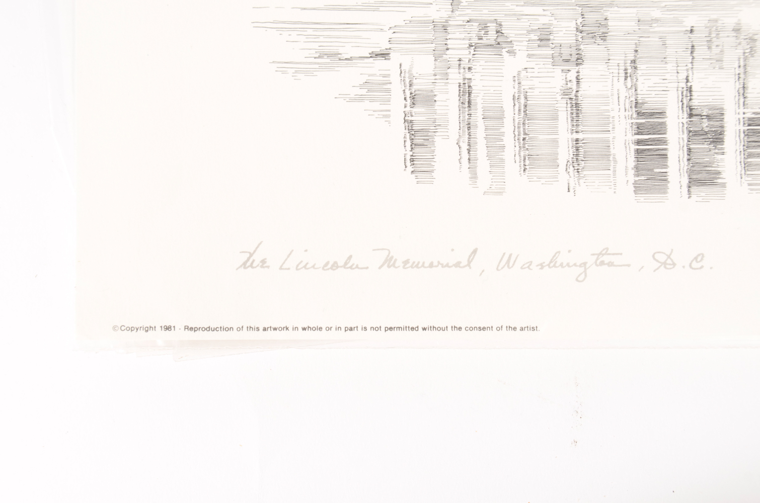 Signed Don Cannavaro Washington D.C. Landmark Prints