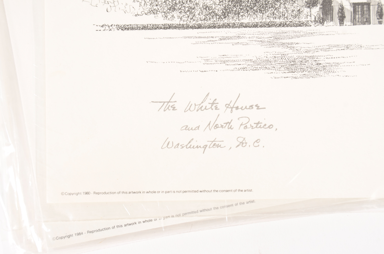 Signed Don Cannavaro Washington D.C. Landmark Prints