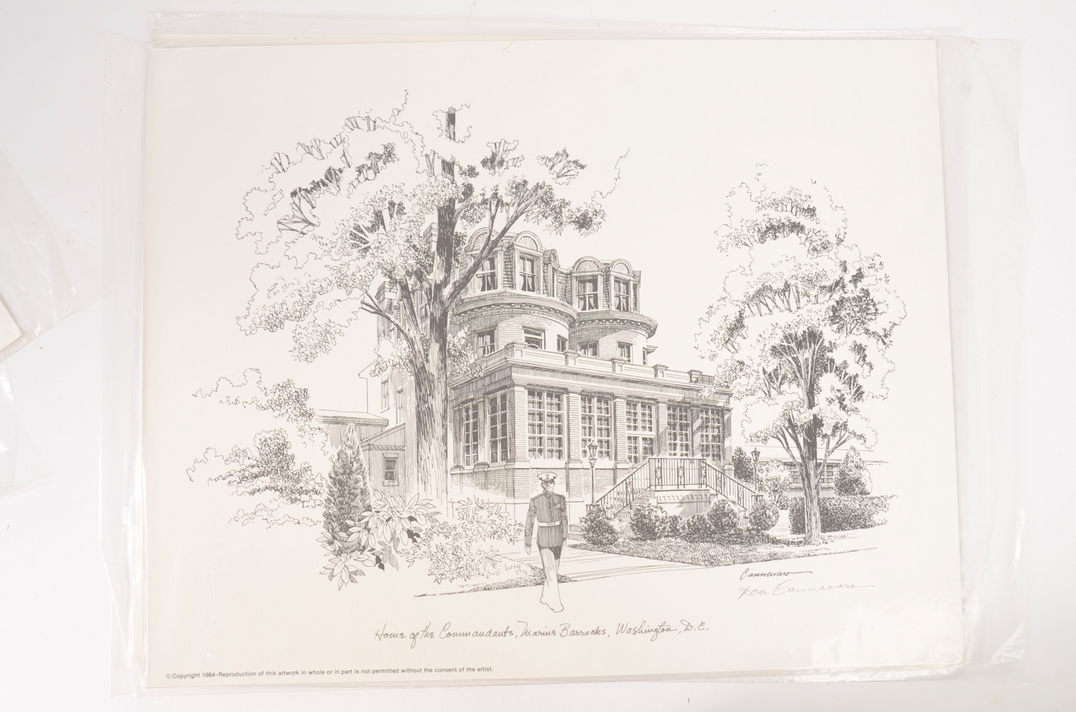 Signed Don Cannavaro Washington D.C. Landmark Prints