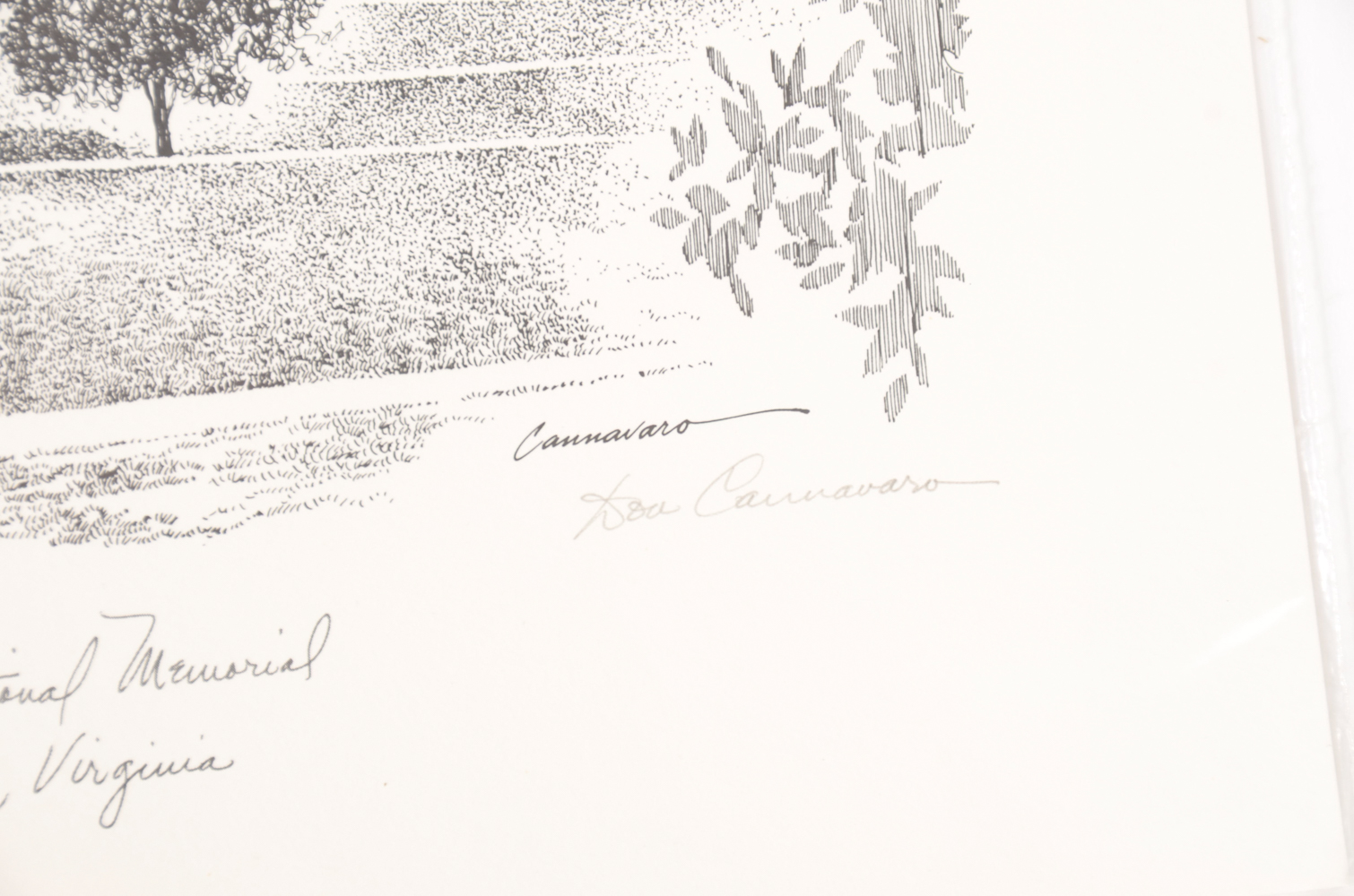 Signed Don Cannavaro Washington D.C. Landmark Prints