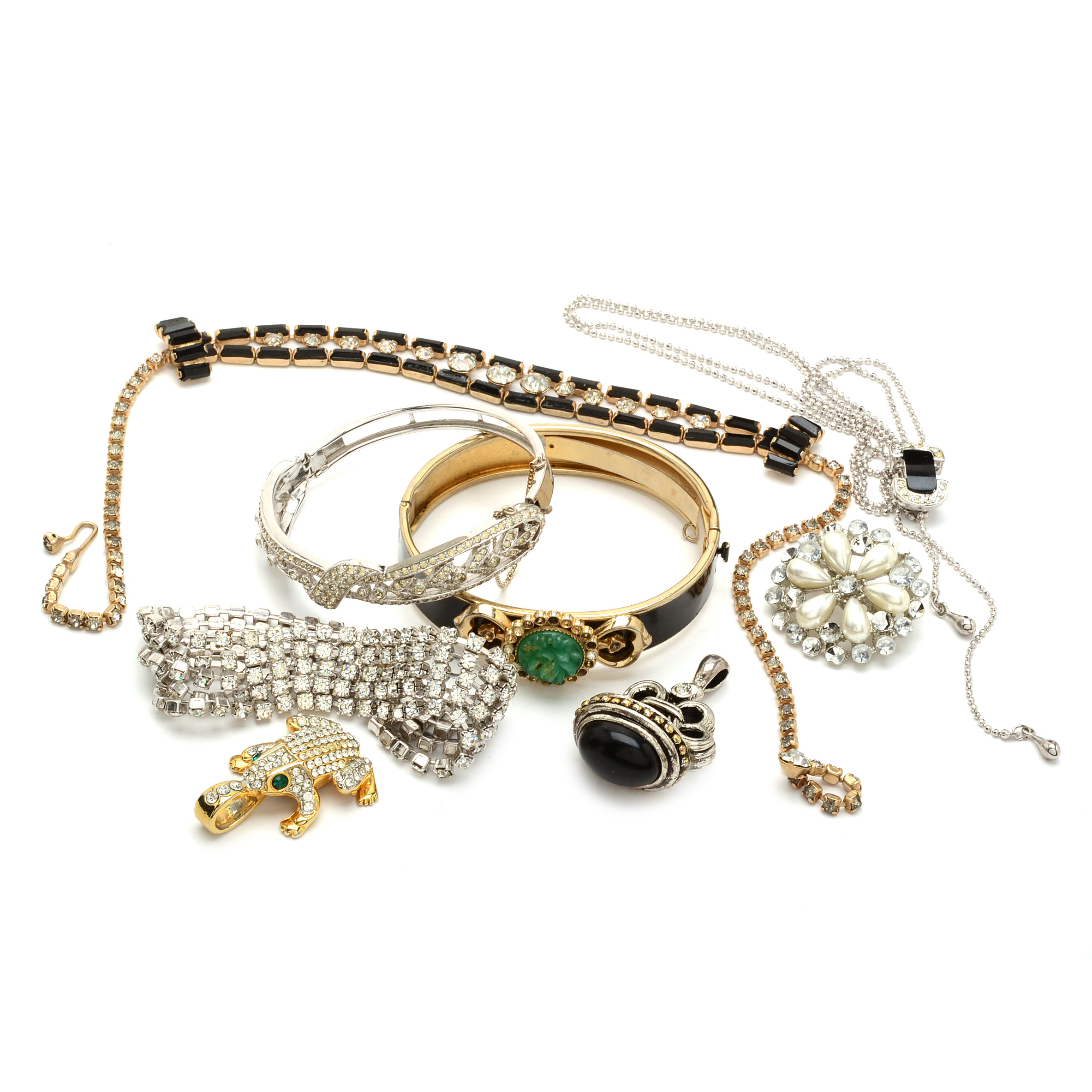 Assortment of Costume Jewelry