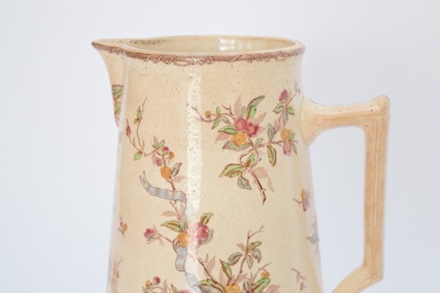 Vintage Pottery Ivoire Pitcher