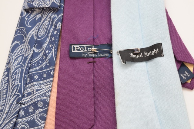 Mens Neckties, Including Beau Brummel Soho