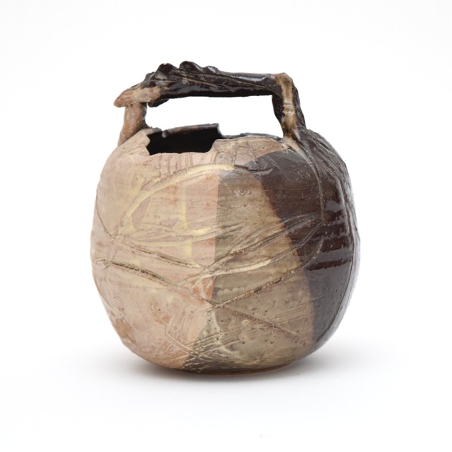 Signed Studio Art Pottery Stoneware Vessel