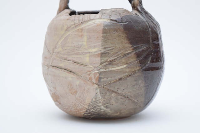 Signed Studio Art Pottery Stoneware Vessel