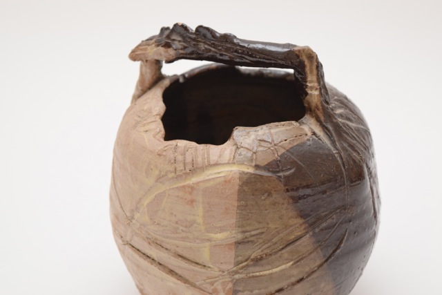 Signed Studio Art Pottery Stoneware Vessel