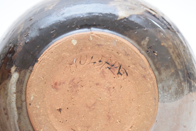 Signed Studio Art Pottery Stoneware Vessel