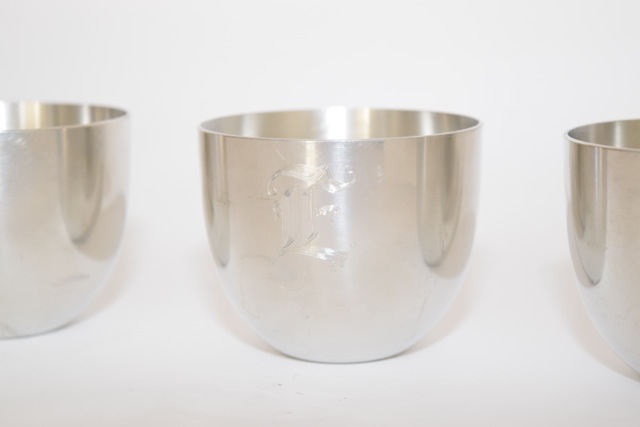 Stieff Pewter Authentic Reproduction Jefferson Cups