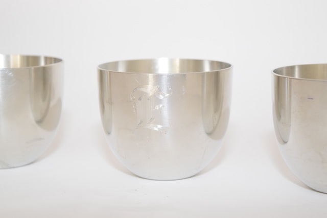 Stieff Pewter Authentic Reproduction Jefferson Cups