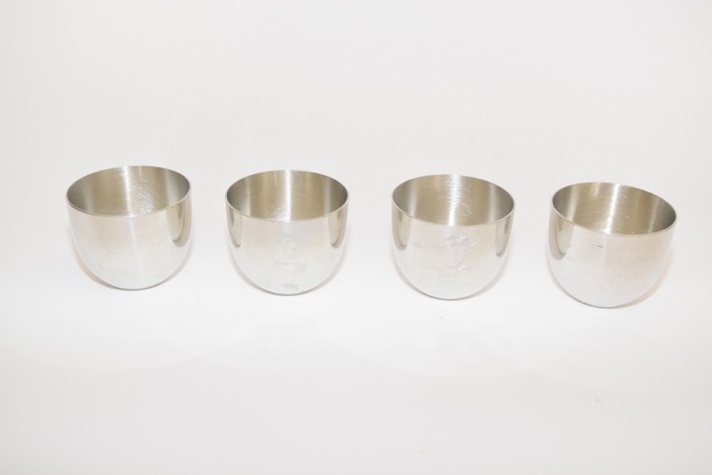 Stieff Pewter Authentic Reproduction Jefferson Cups