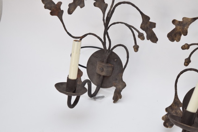 Hand Forged Ironware International Light Sconces