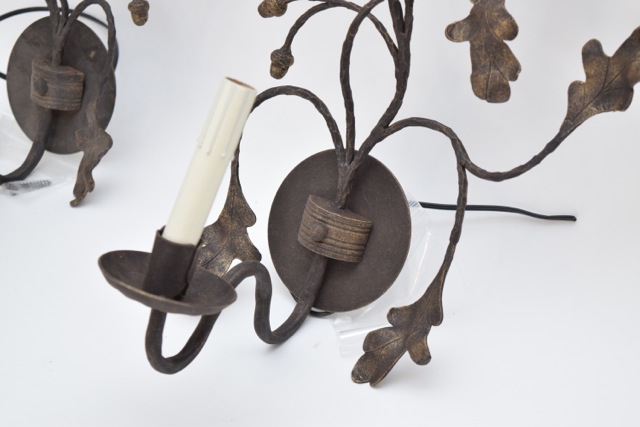 Hand Forged Ironware International Light Sconces