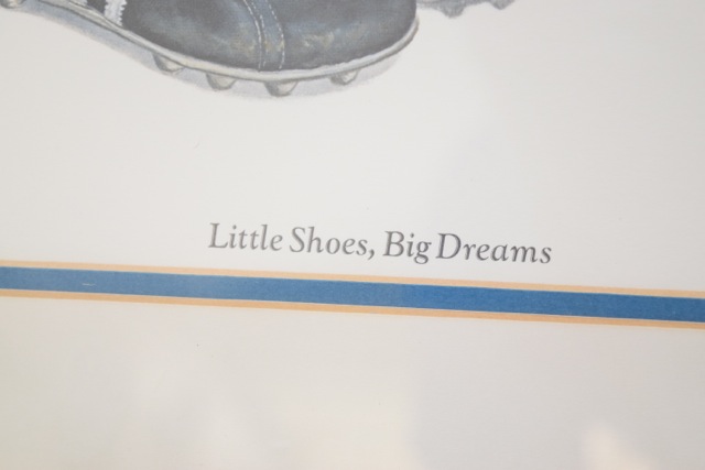 "Little Shoes, Big Dreams" Signed Limited Edition Offset Lithograph by Don Ensor