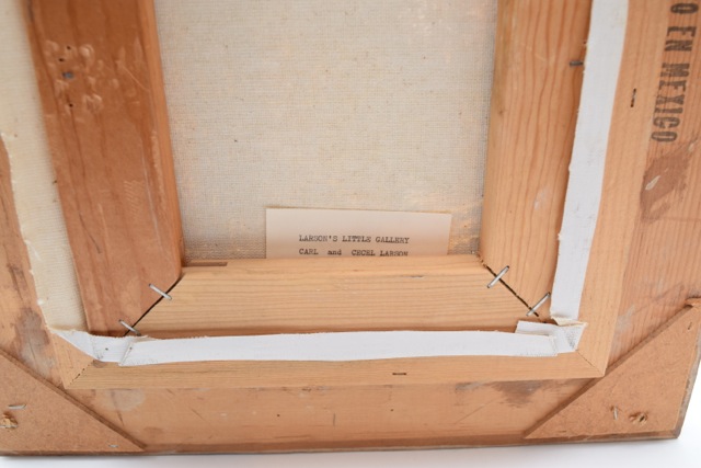 Original "Trail to Loch Vale-Hallett Peak" Oil on Canvas by Lillian Hauge