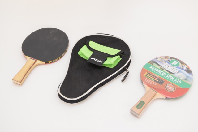 Two Ping Pong Paddles