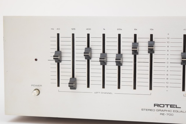 Rotel RE-700 Stereo Graphic Equalizer