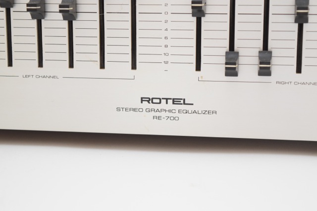 Rotel RE-700 Stereo Graphic Equalizer