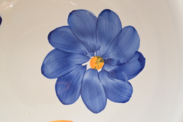 Large Decorative Italian Ceramic Bowl