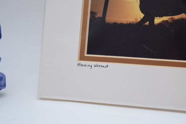 Horse-Themed Mug and Signed Photographic Print