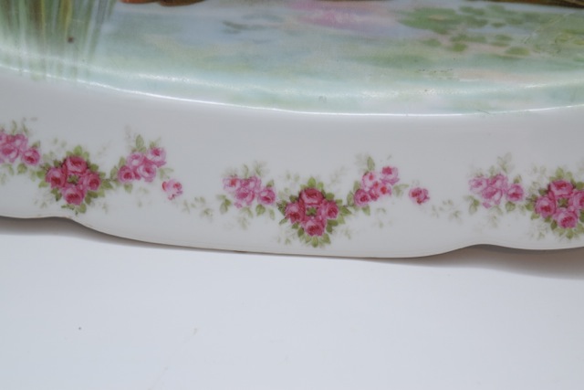 Imperial Crown China Austria Porcelain Fish Platter