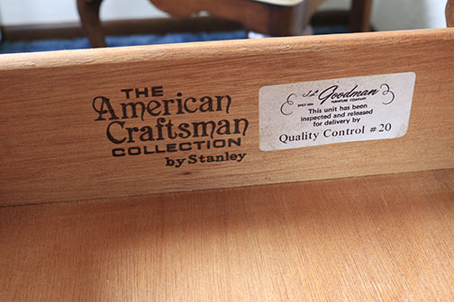 "American Craftsman Collection" China Cabinet by Stanley